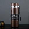 316 Stainless Steel Insulated Cup Gradient Color Lid Strap Travel Outdoor Sports Water Bottle Wholesale