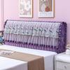 2023 Velvet Quilted Headboard Cover: Soft, Thick, Solid Wood, Anti-Collision Protector
