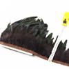 10Meters/Lot White Colored Rooster Feather Trim Ribbon Tape Skirt Fringe Pheasant Feathers For Crafts Diy Jewelry Clothes Plumas