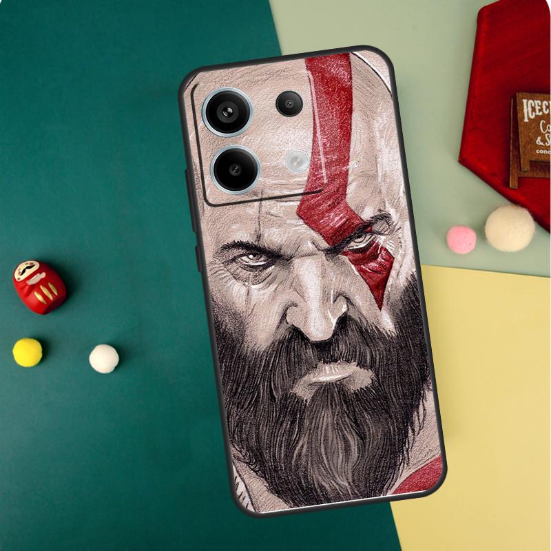 

God Of War Case For Xiaomi Redmi Note 13 14 12 11 10 15 Pro Plus Redmi 13 15 14C 13C 15C 10C 12C Funda Redmi Note 11