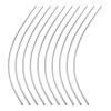 Pack of 10 High Strengthes Steel Cores Trimmer String 270x3mm Abrasion Resistant Weeds Eater Line for Lawn Maintenance