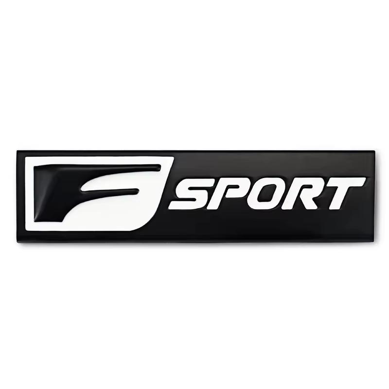 3D Metal Badge Decal Rear Trunk Emblem Sticker Accessories For Lexus F SPORT ES RX NX LS UX LM LX GX LC RZ IS CT GS RC HS TX LBX EC4 7E