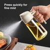 1pc Leak-Proof Olive Oil Spray Bottle - Dual-Use Plastic Dispenser with Fine Mist & Pour Spout, Ideal for Salads, BBQ & Cooking, Easy Hand-Wash MIT