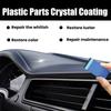 30~150ml Plastic Restorer for Car Easy To Use Plastic Part Refurbishment Crystal Coating Refurbish Agent with Sponge LongLasting