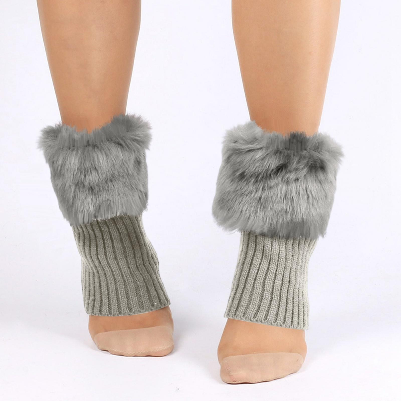 

Women s Winter Woolen Sock With A Flip-top Knitted Woolen Sock One Size