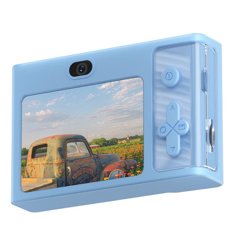 

Student HD Selfie Dual Camera with Slide Cover - Portable Mini Card Camera for Kids
