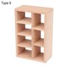 1:12 Dollhouse Furniture Miniature Television Bookshelf Bed Sofa Wooden TV Cabinet Chair Bedside Lamp Dolls House Accessories