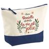 Makeup Bag - PLANETEE - Life Is Prettier - Large Size - Cotton - HD Printing France
