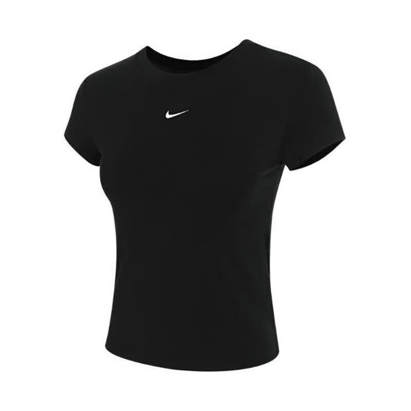 NIKE Women s Sportswear Short-Sleeve Crew Neck T-Shirt FV5509-010 M
