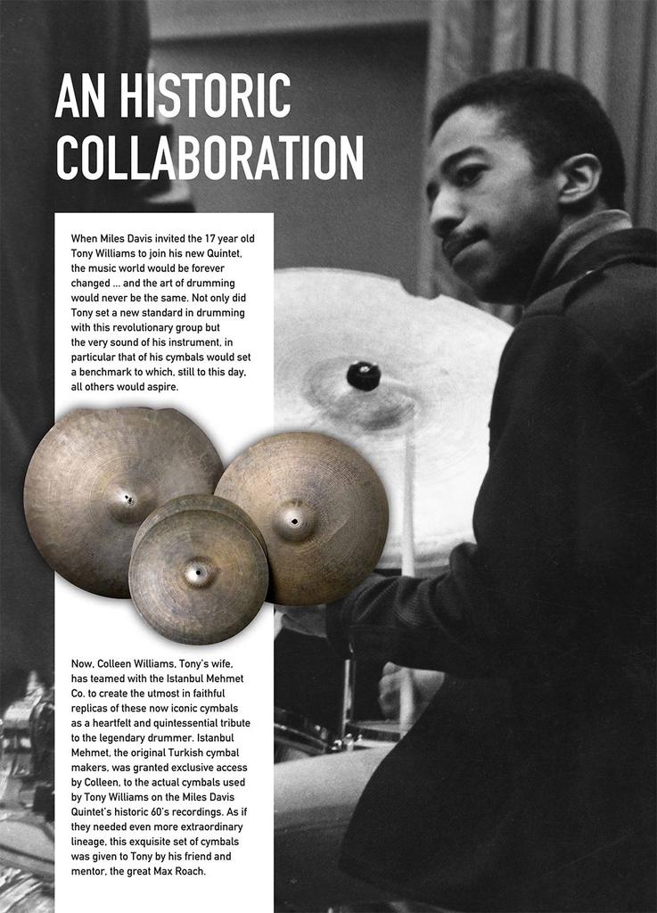 Istanbul Mehmet Williams Ride Cymbal [Tony Tribute] 22-inch TW-R22