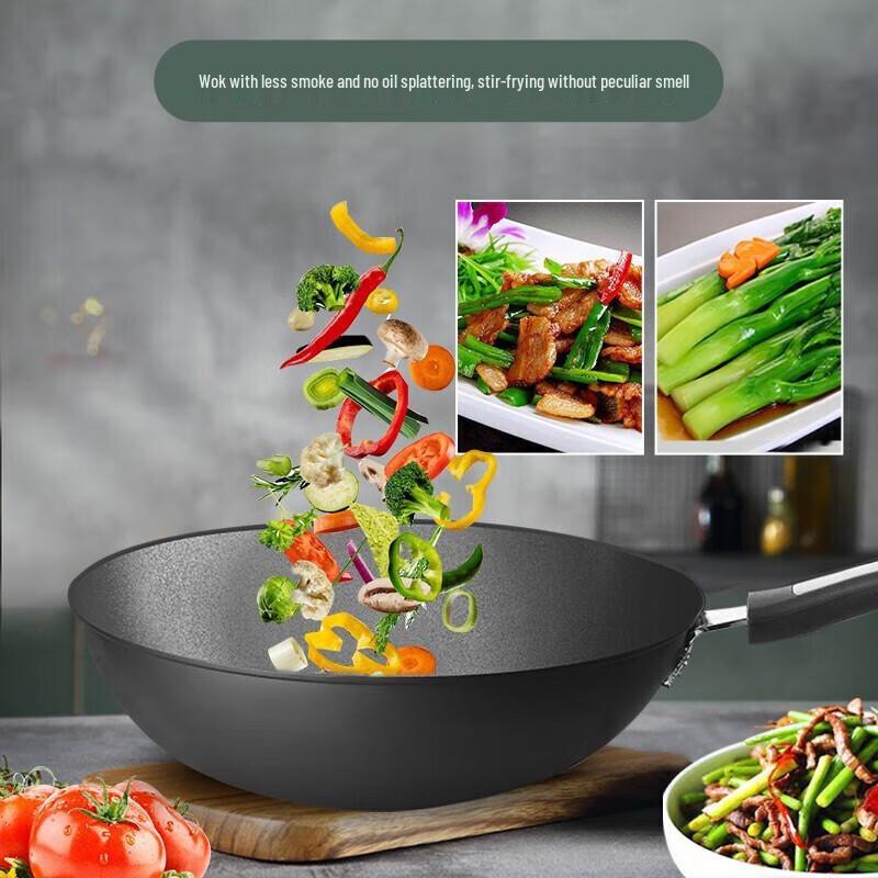 Kangbach Andrew 32cm 316 Stainless Steel Wok