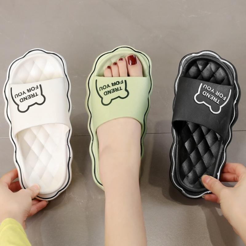 WTEMPO Brand Summer Women's Slippers Home Lightweight Soft Non-slip Waterproof Outside Wear Fashion Temperament Sandals