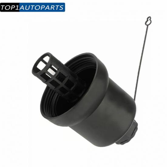 Oil Filter Cover Cap For VW Jetta Beetle Rabbit MK5 MK6 2.5L 06-14 Passat 12-14