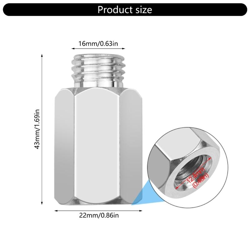 Backing Plater For M14 Thread Rotatable Polisher Hook Looping Back Plate Sanding Polishing Pad Soft Edges Abrasive Tool