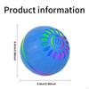 Interactive Dog Ball Toy Moving Ball, USB Rechargeable with Colorful Light Pet Automatic Rolling
