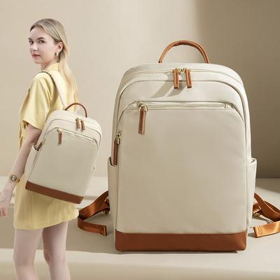 Rucksack Damen Lässig Große Kapazität Computertasche Einfacher Rucksack Urbanes Pendeln Hochschüler-Tasche