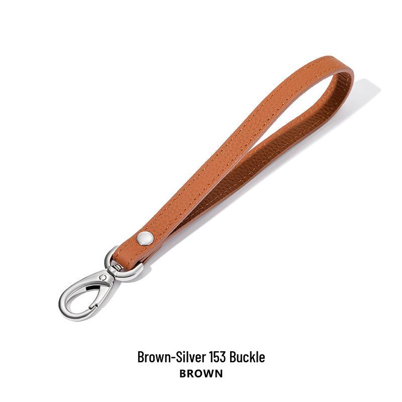 Curea de schimb pentru geantă, mâner din piele de vacă cu granulație încrucișată, 21 cm MHS-B-32