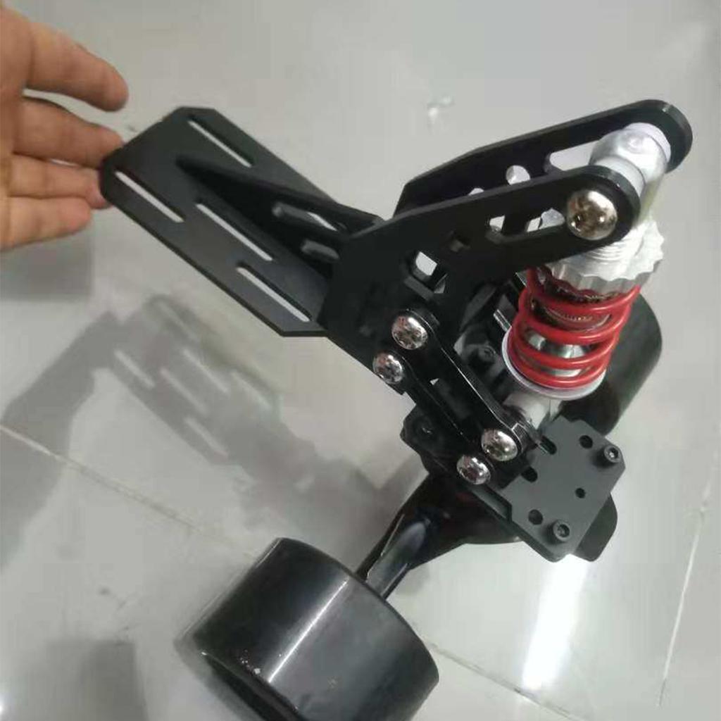 4-Wheel Electric Skateboard Damping Truck Spring Shock Absorber Mount Suspension Bracket for Longboard