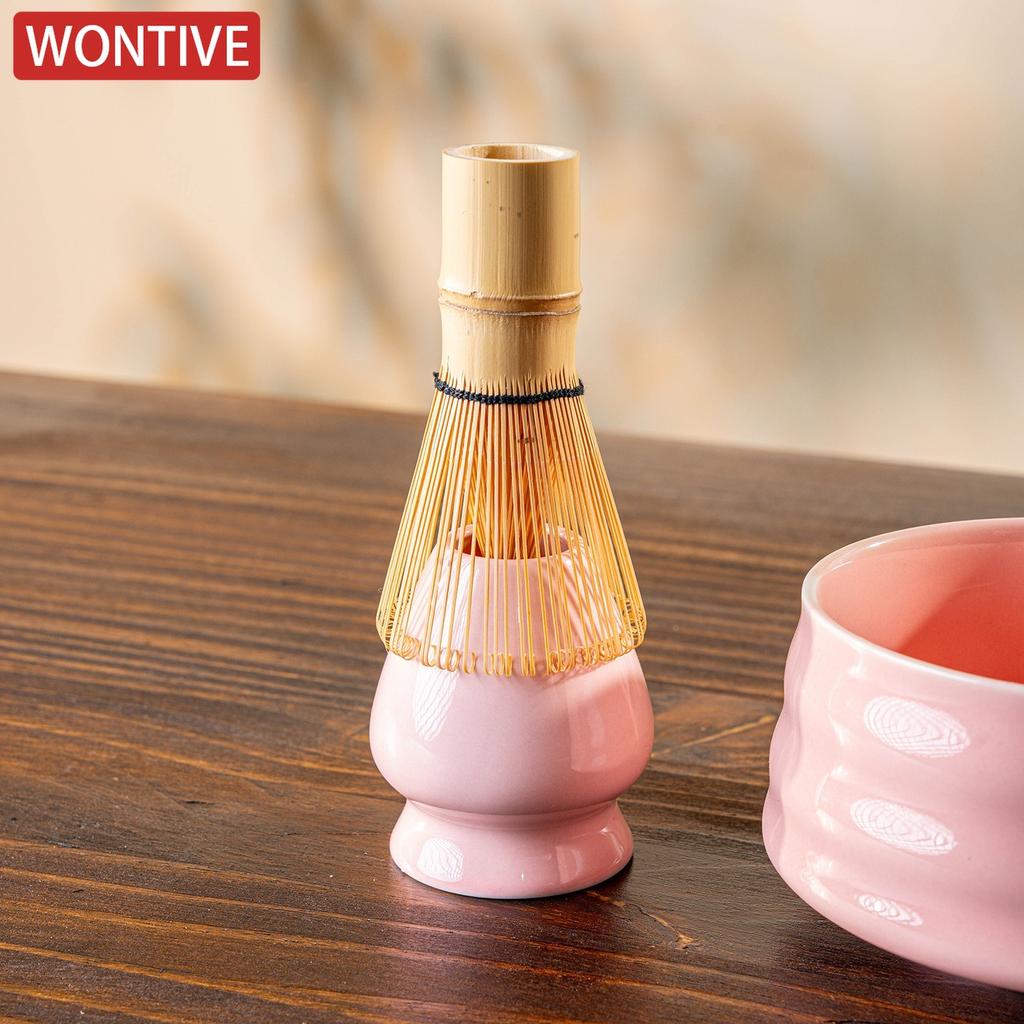 1/2/4/5/7/8Japanese Matcha Set with Ceramic Bowl Bamboo Matcha Whisk and Tea Scoop for DIY Tea-making Tools Accessories