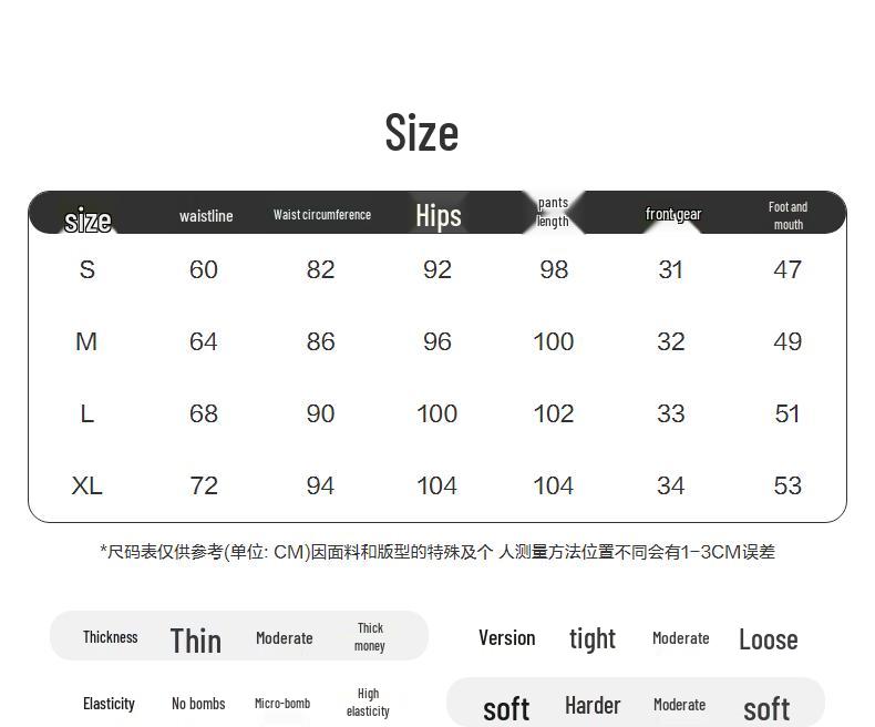 Tangshi Women's Split Slimming High-Waist Straight-Leg Pants