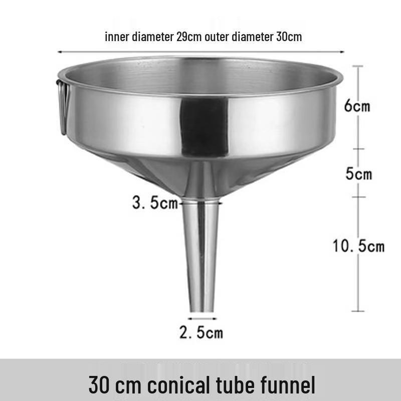 

Thickened Large Stainless Steel Funnel