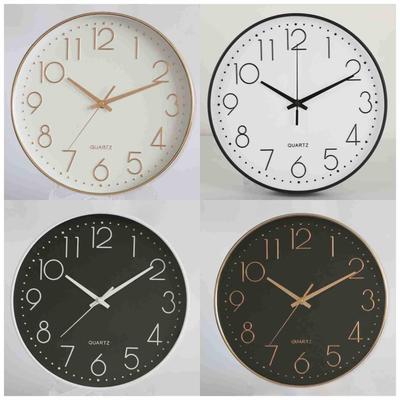 Reloj de pared 3D de estilo nórdico de 10 pulgadas para dormitorio o sala de estar