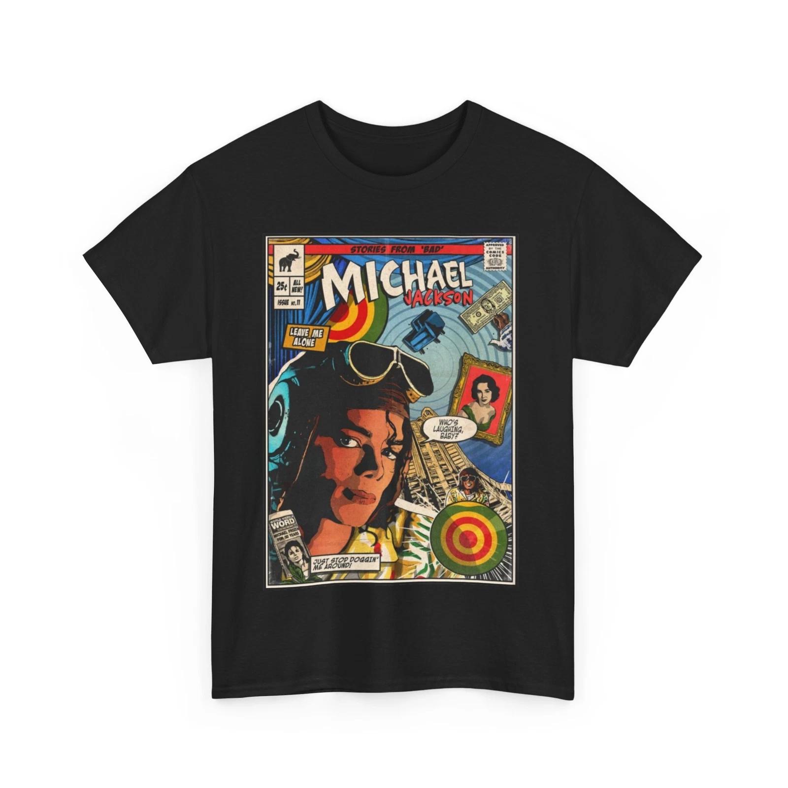 Michael Jackson Leave Me Alone T shirt Unisex Heavy Cotton Tee S