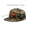 Peaked cap fresh flat brim soft top embroidery cartoon baseball cap hip hop hat men and women new versatile show small face