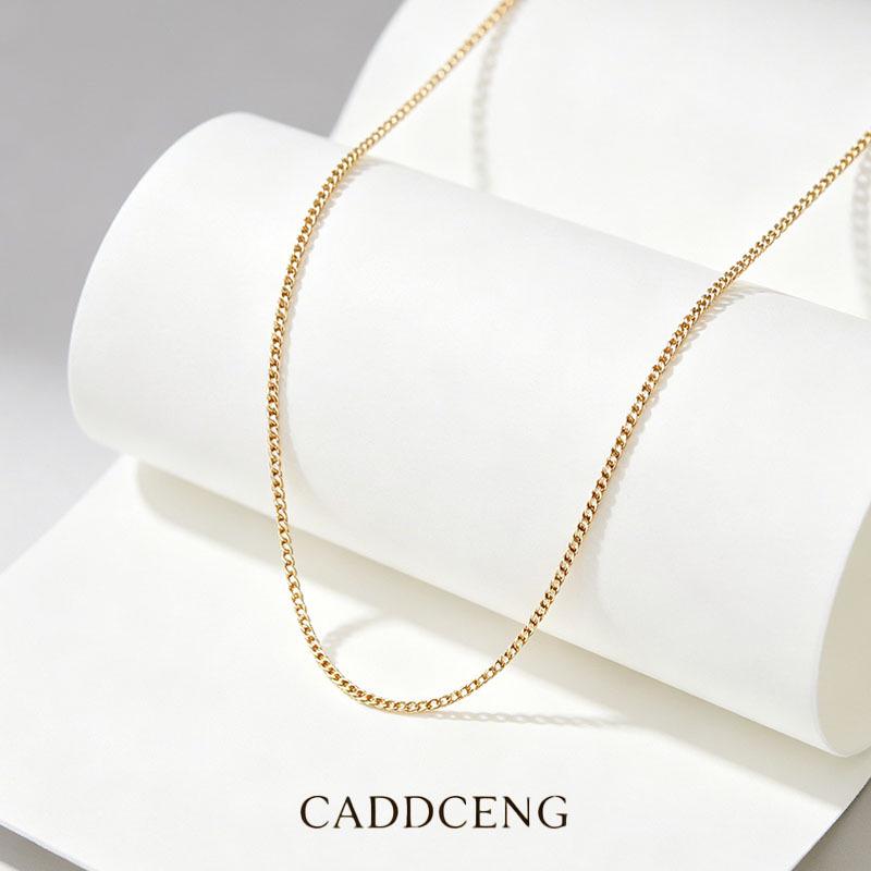 18K Rose Gold Titanium Steel O-Chain Necklace & Bracelet Set