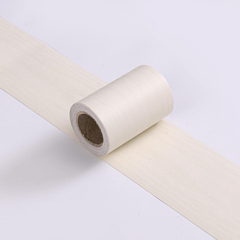 Self-Adhesive Wood Grain Baseboard & Door Frame Sticker - Waterproof Furniture & Window Sill Renovation Skirting.
