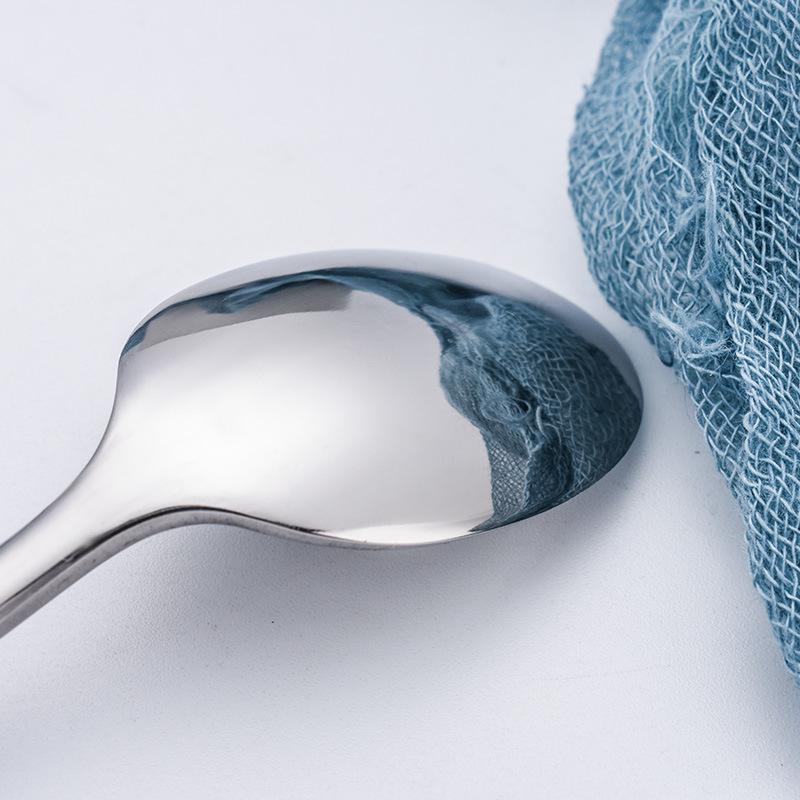 Leeseph Stainless Steel Long Handle Mixing Spoon, Bar Stirring Spoon for Cocktail, Ice Cream, Coffee, Juice, Drink, 9.4 Inches