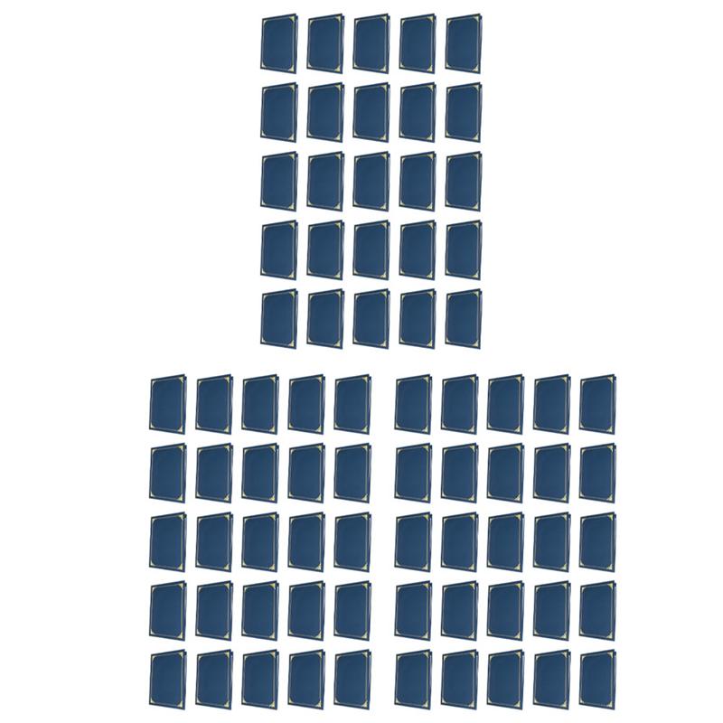 Держатели сертификатов ABWR, 75 упаковок Держателей дипломов, Обложки для сертификатов с золотым тиснением по краю Для формата Letter 8,5x11 дюймов