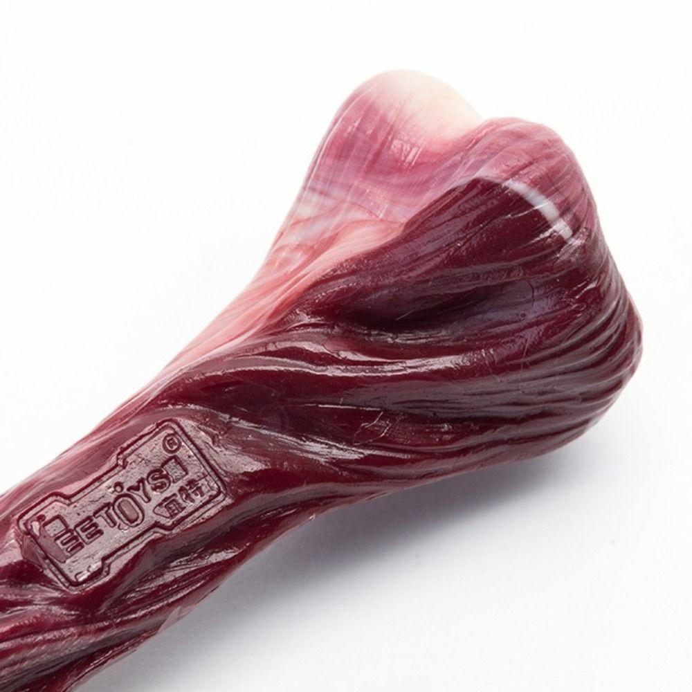 Simulation Bone Dog Chew Nylon Teeth Cleaning S-shaped Chew Toys Eco-Friendly Training Indestructible Dog Bone Medium Dogs