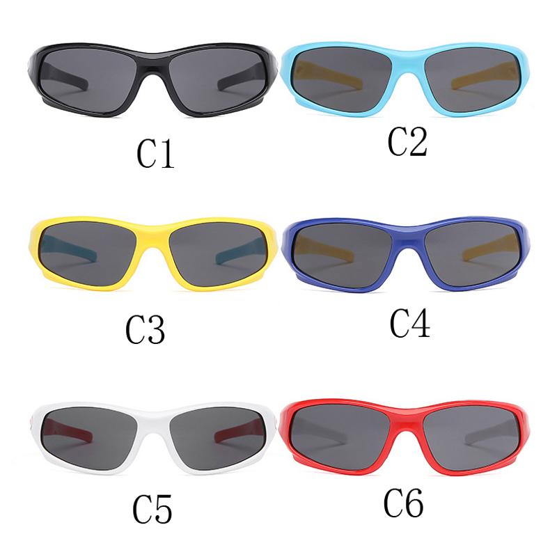 Kids Sunglasses Unbreakable Baseball Shades Outdoor Sports Goggle for Boys Girls Child Age 3-12 Cycling Sun Glasses