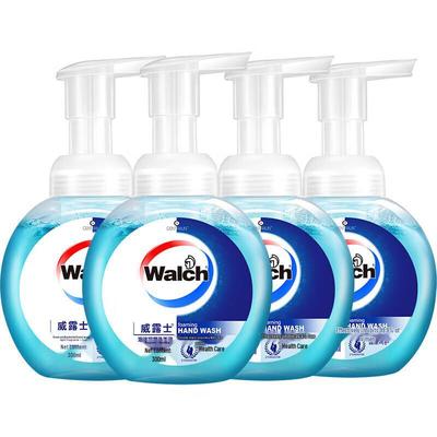 Walch Fresh Scent Foaming Antibacterial Hand Soap, 300ml X 4 Bottles