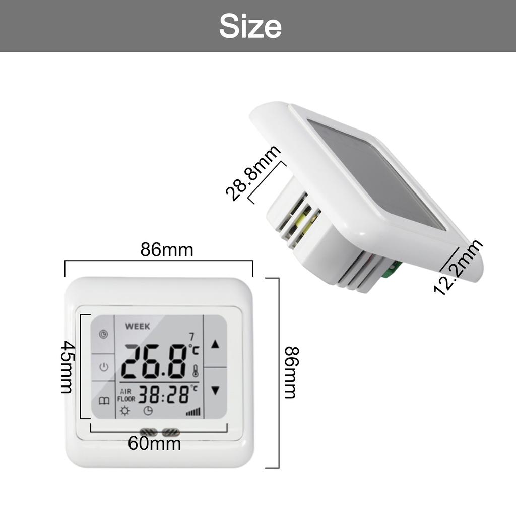 Home Improvement Thermostat Set Garden Home Reliable To Use Delicate Easy To Install Exquisite Long Service Life