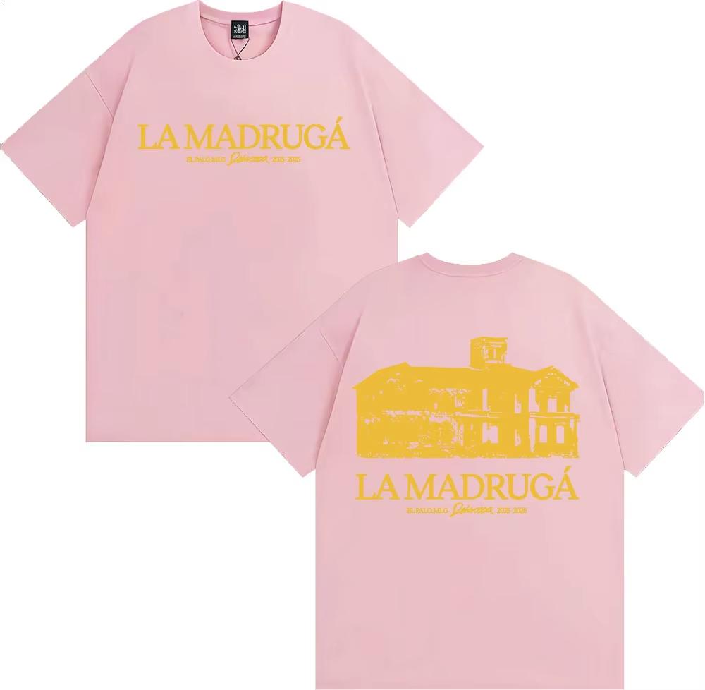 

Delaossa La Madruga Cortijo 20252026 Graphic T Shirt Mens Clothing Cotton Short Sleeve T Shirt Harajuku Gothic Vintage Tshirt 4XL