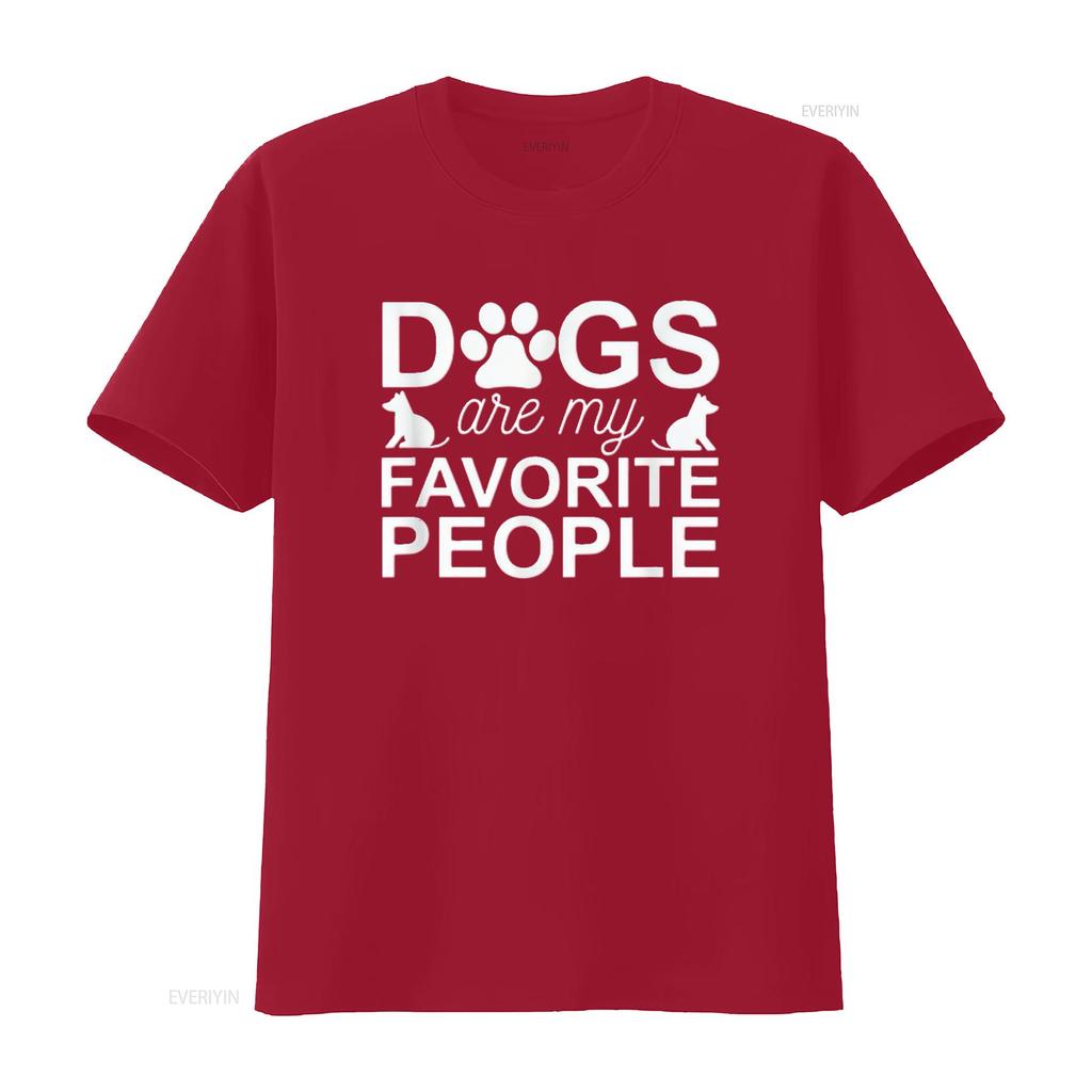 Mens Dogs Are My Favorite People Funny Dog Owner Lover T Shirt Black 3X Large vintage Washed Versatile Stylish fashion