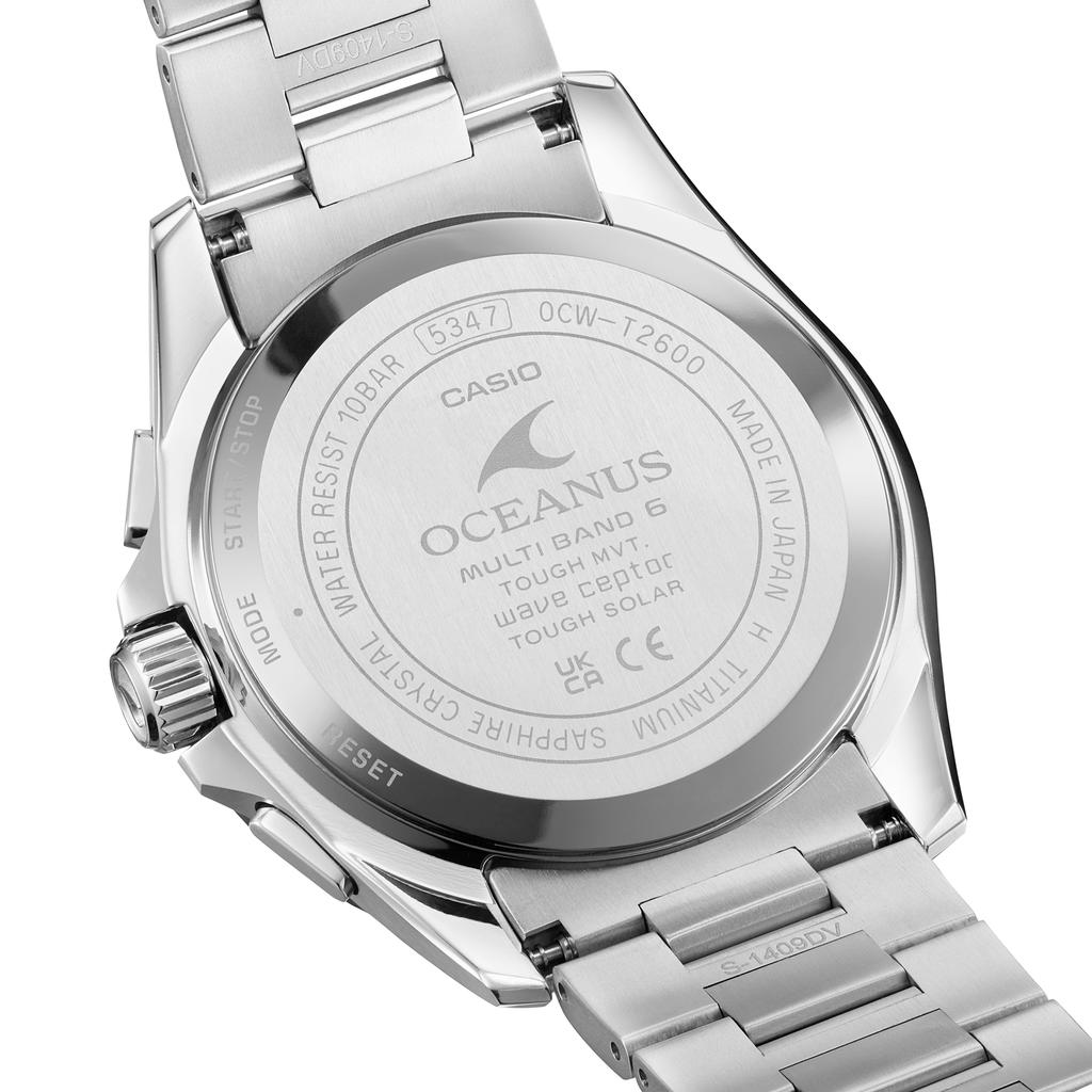Casio Men's 100M Water Resistant Analog Quartz Watch OCW-T2600J-1A