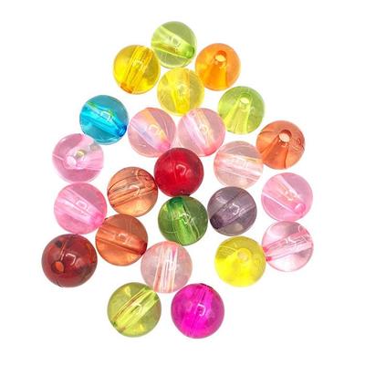 Translucent Children's Beads 1 Cm 13g