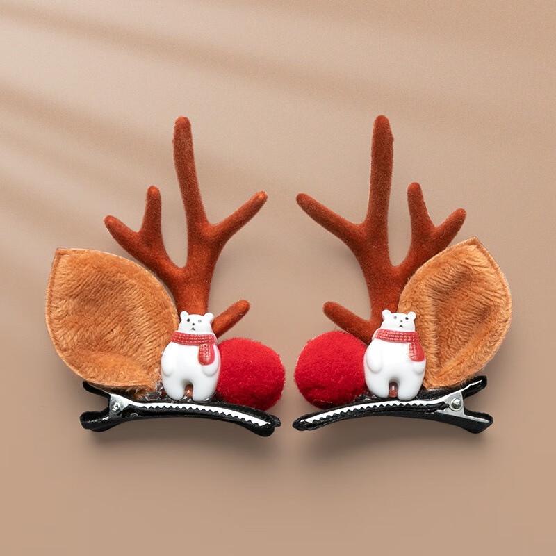 Christmas Hair Clip Set