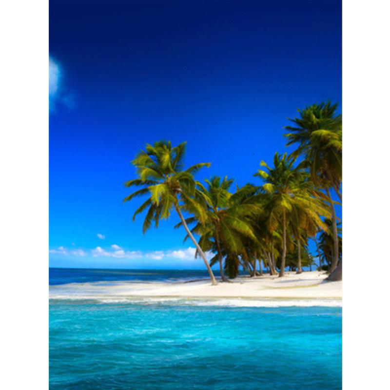 5D DIY Pintura Diamante Azure Seascape Diamante Bordado Kit Ponto Cruz Completo Strass Mosaico Decoração de Casa