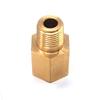 2 Pcs M8 x 1 Male Brass Pipe Fitting Brass Threaded Adapter Pipe Threaded Connector  Gas Line