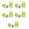 10Pcs Professional Golfing Iron Ferrules for 0.35Inch Tapered Parallel Shafts Colorful Striped Golfing Tapered Ferrules 69HD