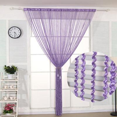 Spiral String Curtain Hanging Decorative Door Curtain Divider For Wedding Party Restaurant Home