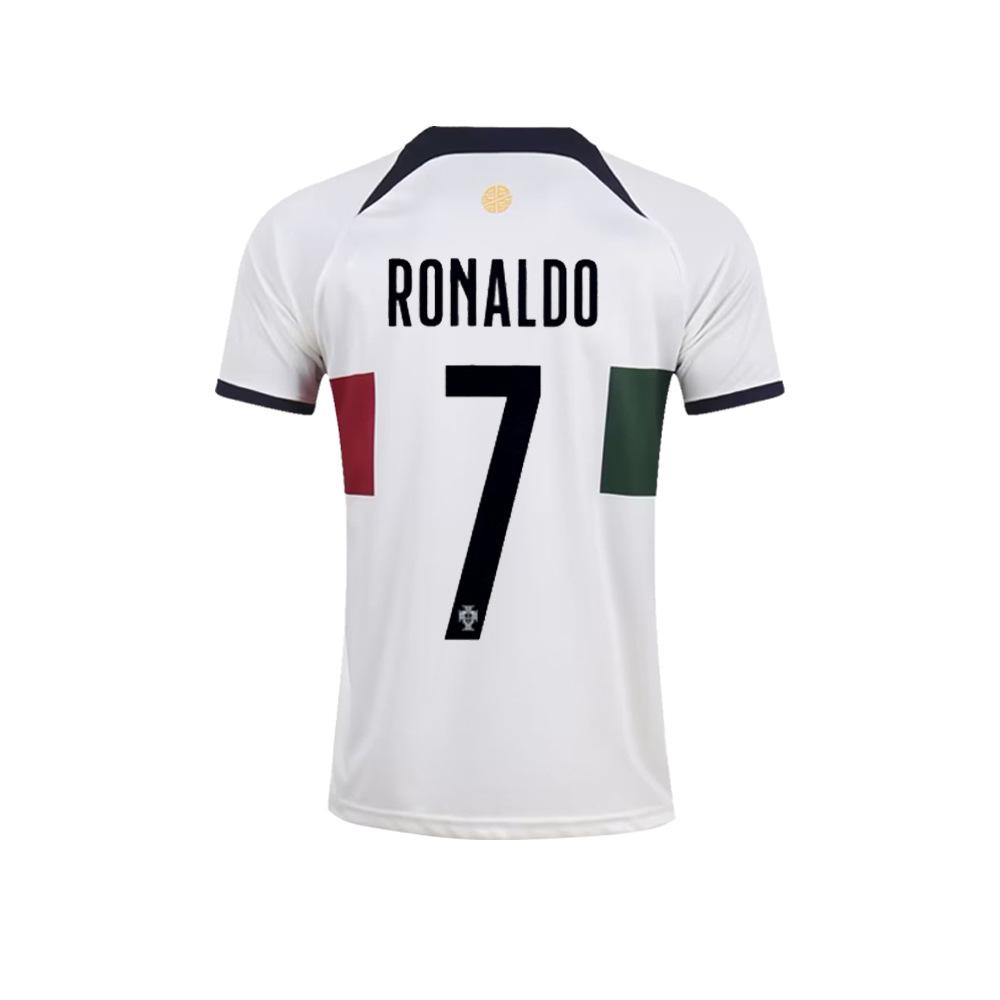 New World Cup No. Luo home jersey, football jersey, men's and children's adult training jersey set