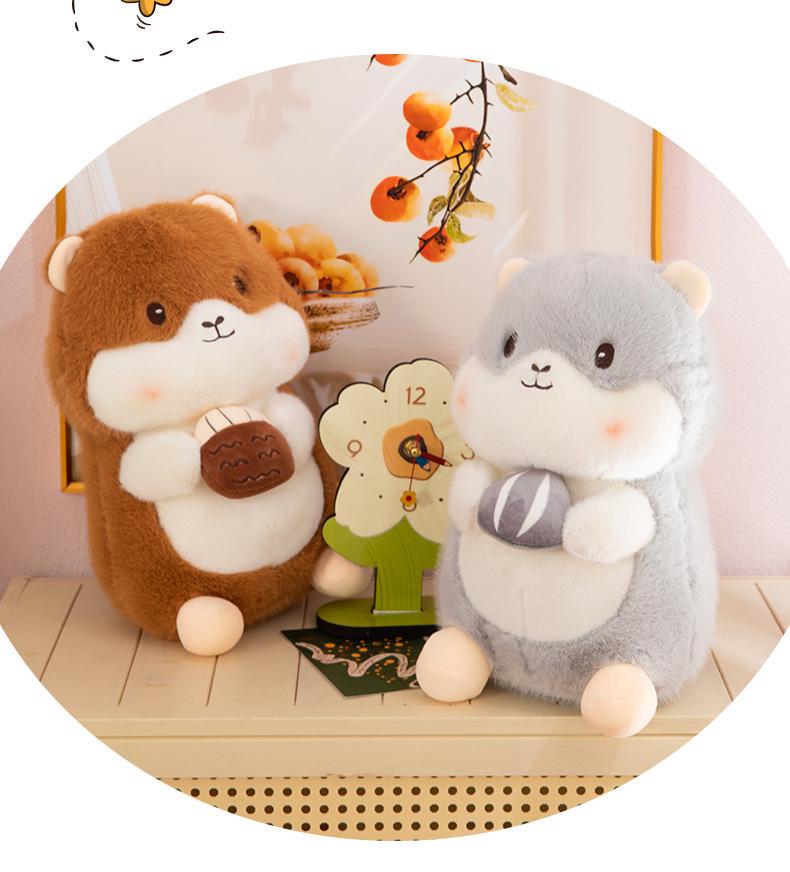 Creative Cute Hamster Plush Doll - Adorable Birthday Gift