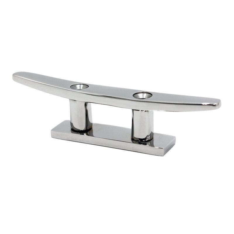 4 Inch High Quality 316 Stainless Steel Polished Combo Mooring Cleat 100mm boat cleat for marine boat yacht