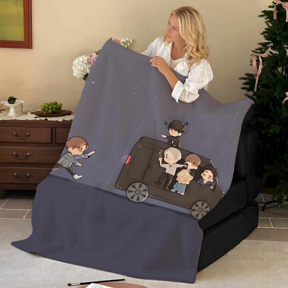 Music v-vixx Throw Flannel Blanket, Soft Warm, Durable & Washable cute Cool