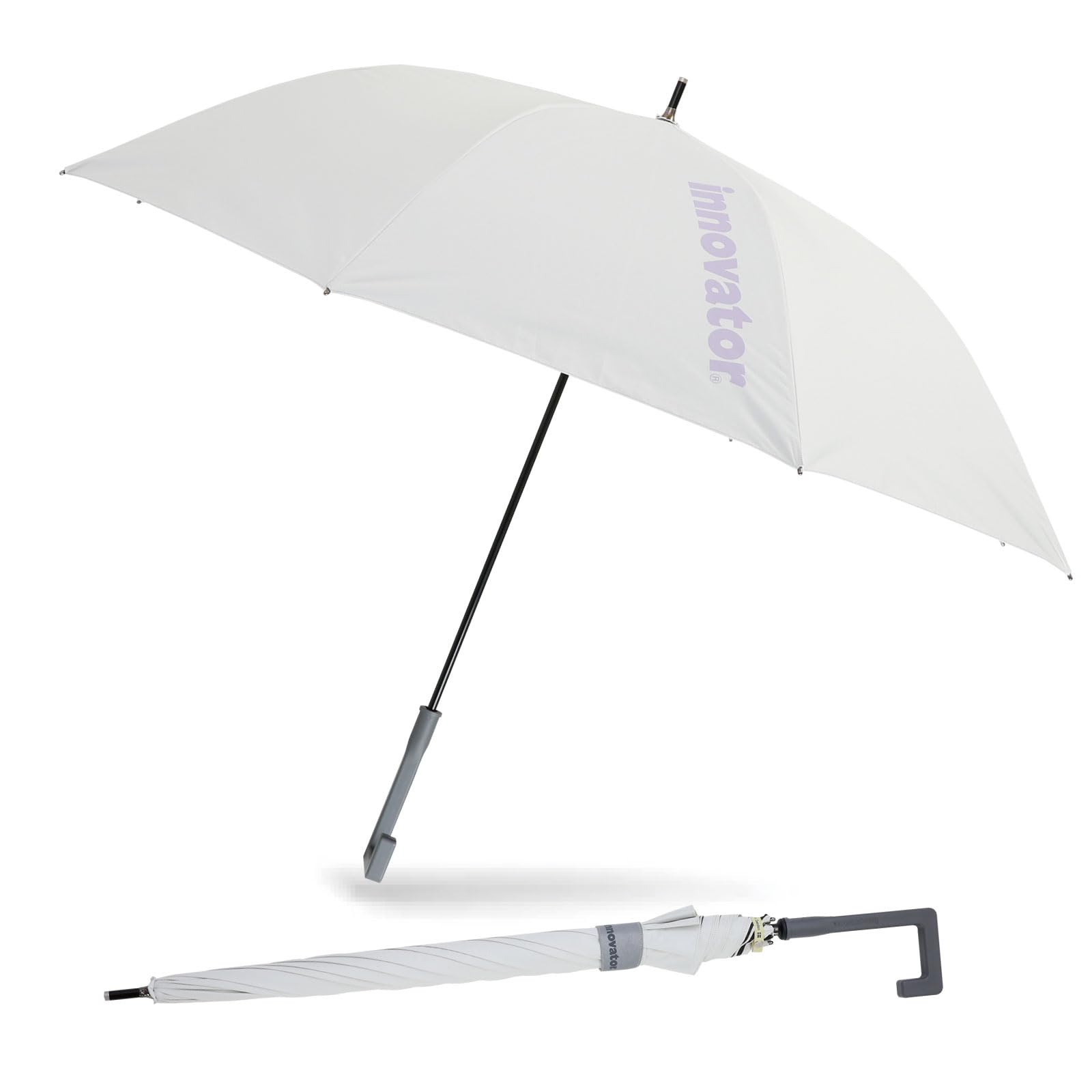 

Ogawa Long Glass Fiber Heat Light UV Over 8 White x Jump Embedded Water Back Coating 18741 Зонт, мужской зонт, большой, прочный, спицы,